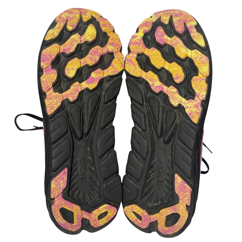 HOKA Rincon 3 Raspberry Pink Black Lightweight Running Shoes Sneakers Size 10.5B - Picture 12 of 14